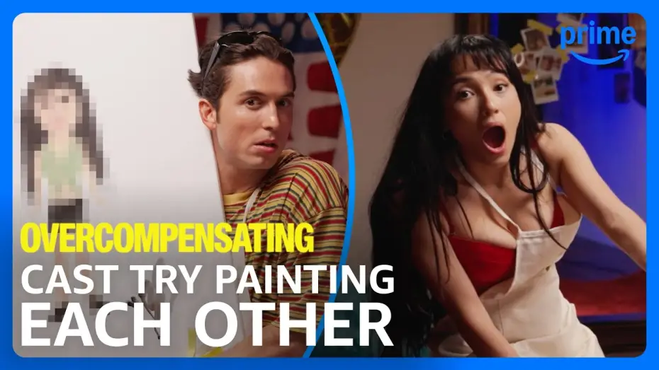 Відео до серіалу Надкомпенсація — Cast Try Painting Each Other
