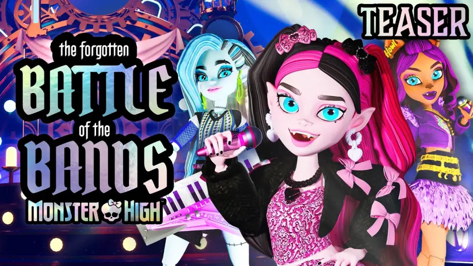Відео до серіалу Monster High: Webisodes — Monster High: The Forgotten Battle of the Bands | Official Teaser | Monster High
