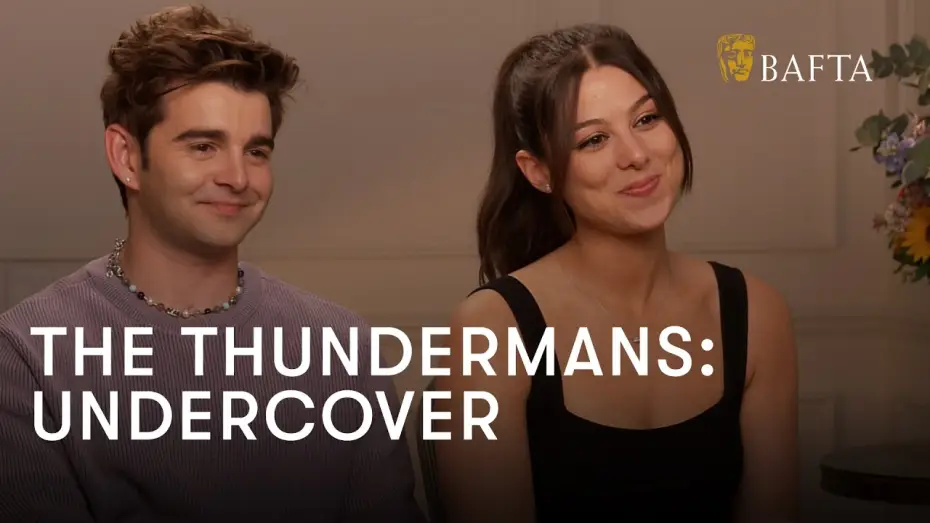 Відео до серіалу Грізна сімейка: Під прикриттям — Kira Kosarin & Jack Griffo return as Phoebe and Max in The Thundermans: Undercover | BAFTA