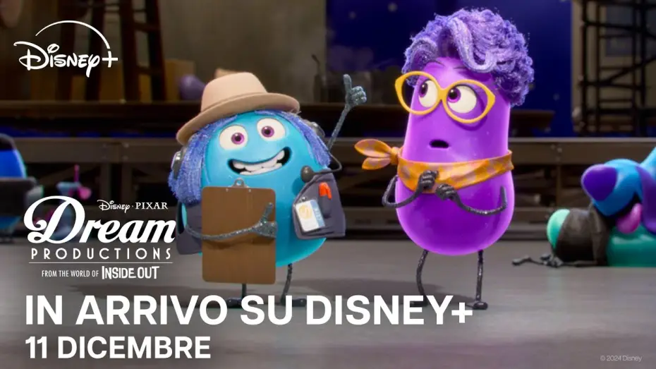 Відео до серіалу Фабрика снів — Dream Productions: Dal Mondo di Inside Out | Dall’11 Dicembre su Disney+