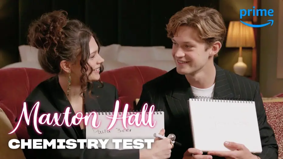 Відео до серіалу Макстон-холл — Сезон 1 — Harriet Herbig-Matten and Damian Hardung Do a Chemistry Test [Subtitled]