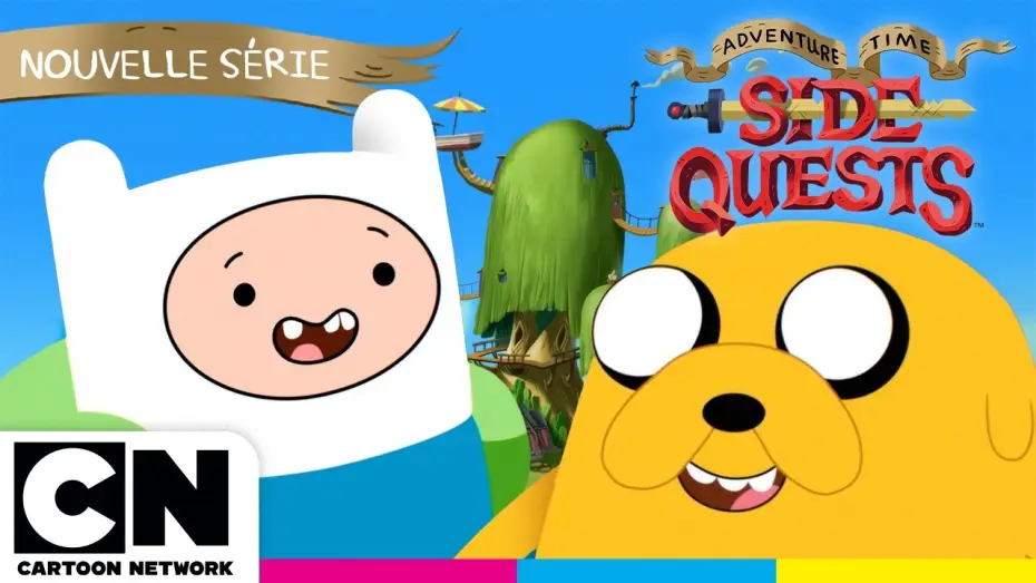 Відео до серіалу Adventure Time: Side Quests — 🎵 NOUVEAU GÉNÉRIQUE 🎶💫 Adventure Time : Les Quêtes Bonus ⚔️ 5 octobre 2026 | @cartoonnetworkFR