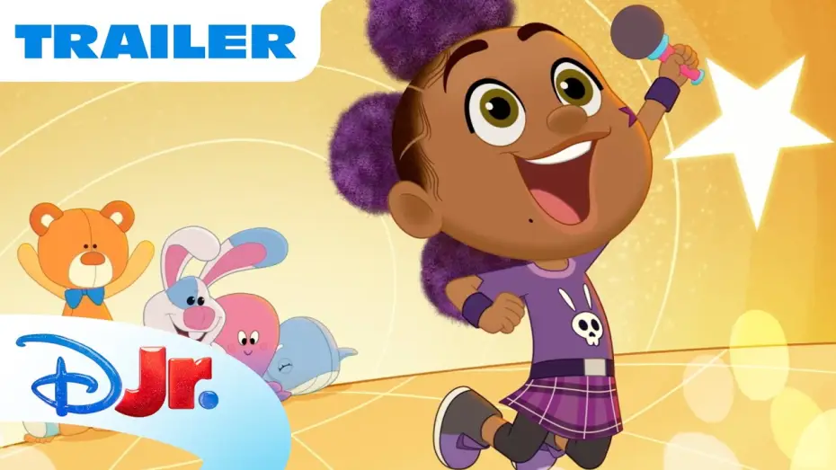 Відео до серіалу Hey A.J.! — Hey AJ! Official Trailer 🐰🚀 | Meet AJ & Her Magic Imaginations! | @disneyjr