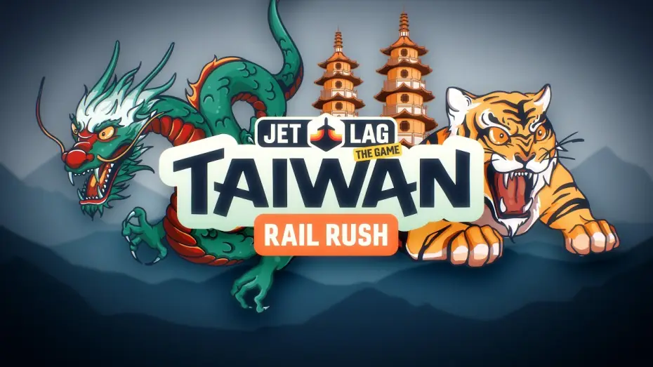 Відео до серіалу Jet Lag: The Game — Jetlag: Taiwan Rail Rush [Trailer]