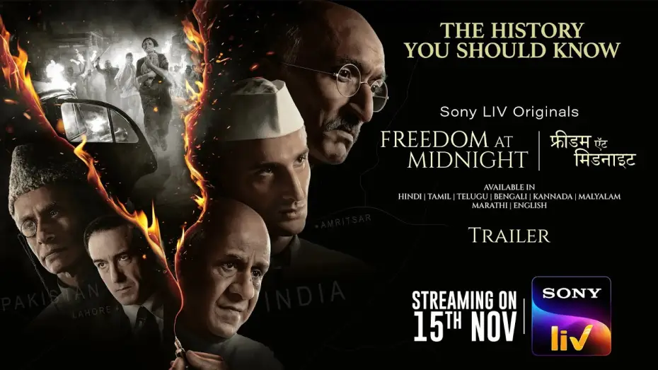 Відео до серіалу Свобода опівночі — Freedom At Midnight | Official Trailer | Streaming from 15th November