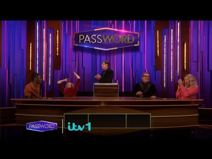 Відео до серіалу Пароль — Watch new comedy panel show, Password | Stephen Mangan, Alan Carr and Daisy May Cooper | ITV