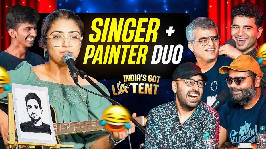 Відео до серіалу India's Got Latent — HE PAINTED SAMAY UPSIDE DOWN IN 90 SECONDS