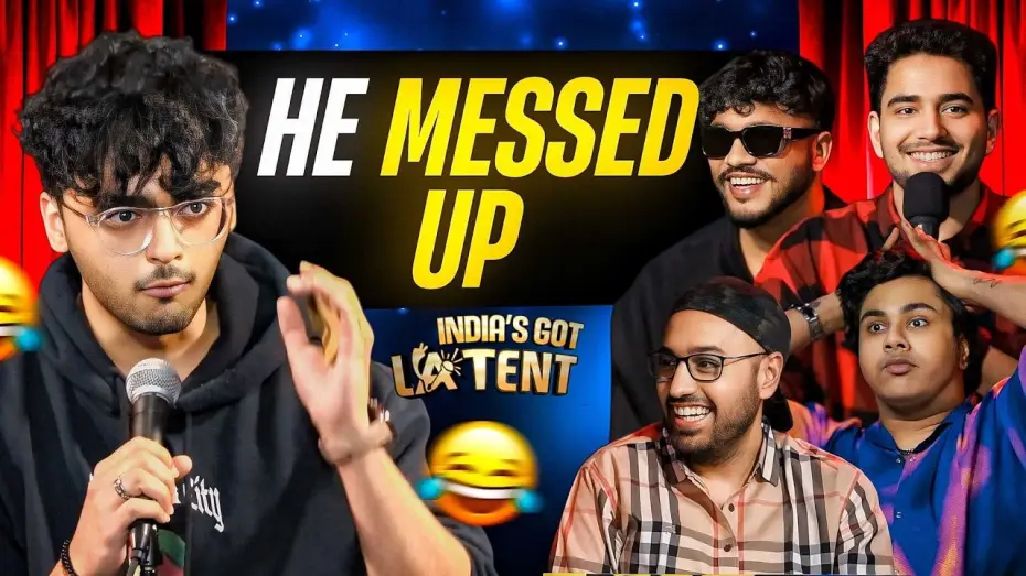Відео до серіалу India's Got Latent — LIVE MAGIC TRICK FAIL ON LATENT