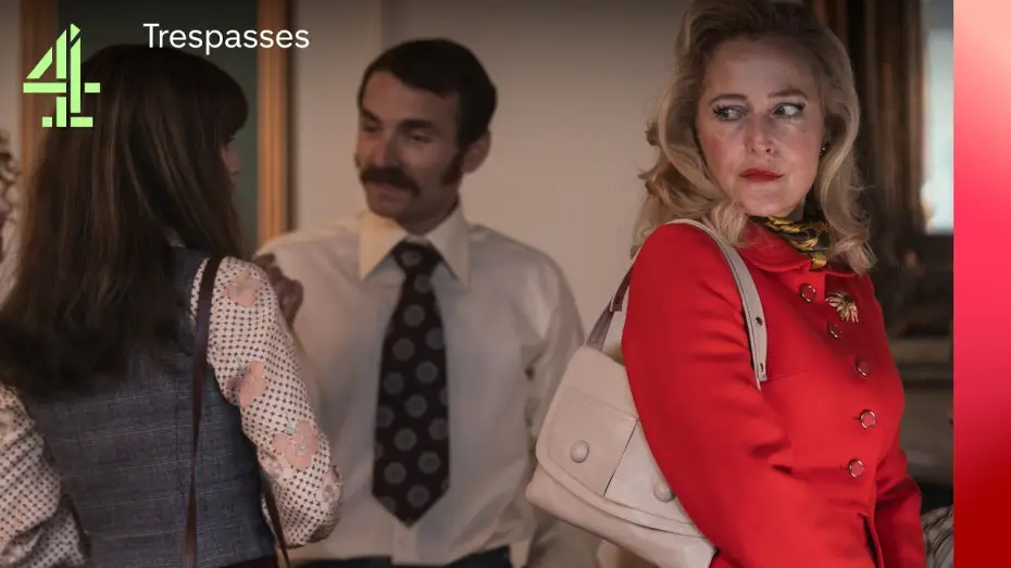 Відео до серіалу Порушення кордонів — Gillian Anderson Explains The Plot Of Trespasses