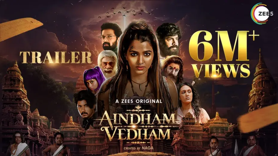 Відео до серіалу Айндем Ведхам — Aindham Vedham Trailer (Tamil) | A ZEE5 Original | Sai Dhanshika | Santosh| Naga| Premieres 25th Oct
