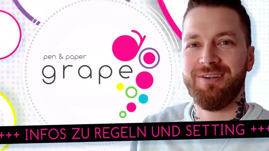 Відео до серіалу Pen & Paper — Сезон 22 — Das Online Pen & Paper Grape - Alle Infos zu Regeln + Setting