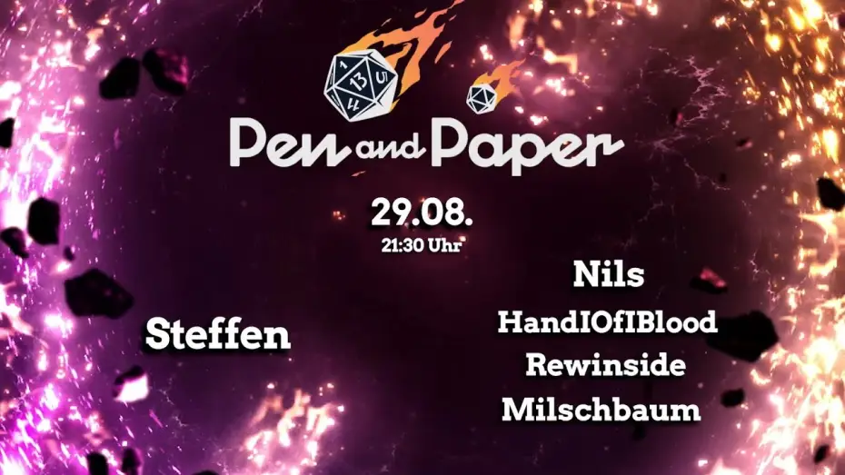 Відео до серіалу Pen & Paper — Сезон 23 — Nils, HandOfBlood uvm. in Pen & Paper Outriders | Teaser