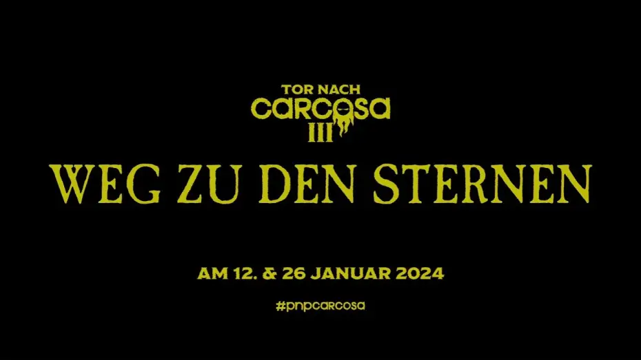 Відео до серіалу Pen & Paper — Сезон 38 — Tor nach Carcosa 3: Weg zu den Sternen | Teaser