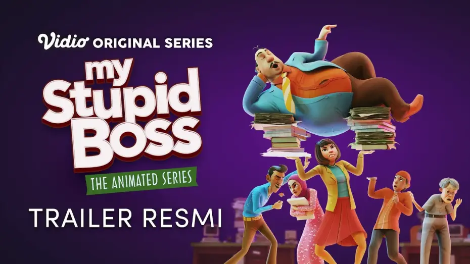 Відео до серіалу My Stupid Boss: The Animated Series — Trailer Resmi | My Stupid Boss The Animated Series | Reza Rahadian, BCL
