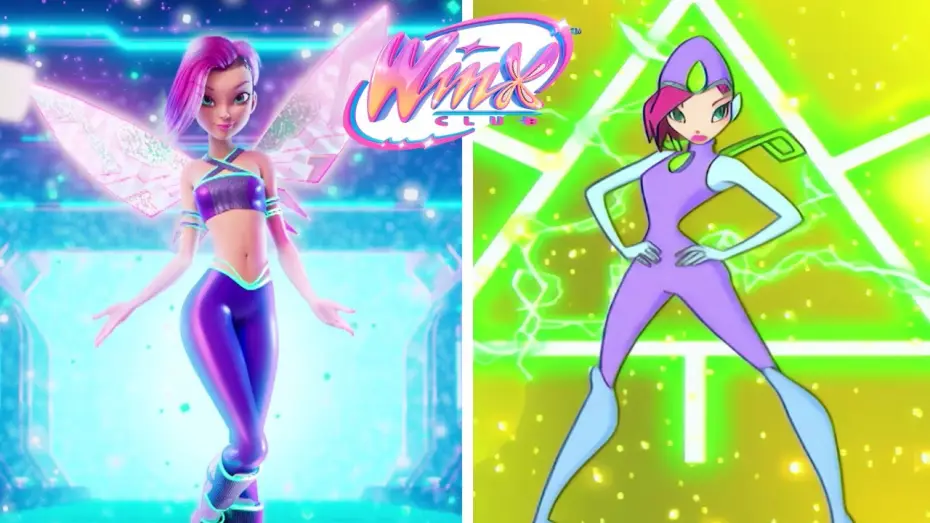 Відео до серіалу Клуб Вінкс: Магія повернулася — Tecna's Transformation: original Season 1 vs. Reboot Side-by-Side | Winx Club Official