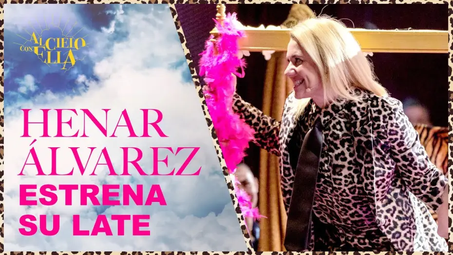 Відео до серіалу До неба з нею — La espectacular entrada de Henar Álvarez en su propio late show | Al Cielo Con Ella
