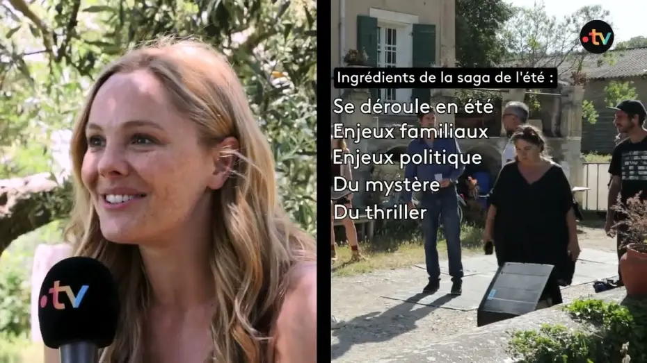 Відео до серіалу L'Or bleu — [Interview] L'or bleu : présentation de la série par les comédiens