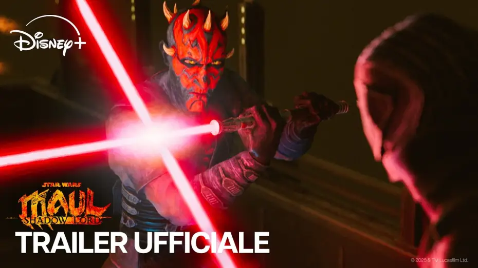 Відео до серіалу Зоряні війни: Мол - Король тіней — Star Wars: Maul - Shadow Lord | Trailer Ufficiale | Dal 6 Aprile su Disney+