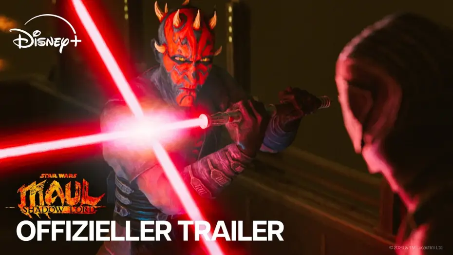 Відео до серіалу Зоряні війни: Мол - Король тіней — Star Wars: Maul – Shadow Lord | Offizieller Trailer | Ab 6. April auf Disney+