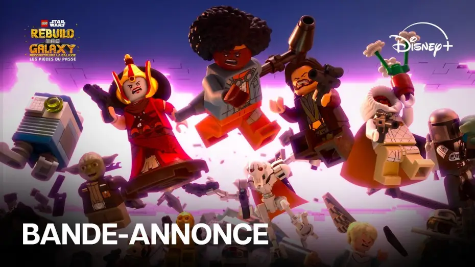 Відео до серіалу LEGO Star Wars: Rebuild the Galaxy - Pieces of the Past — LEGO Star Wars : Reconstruire la galaxie : Les Pièces du Passé - Bande-annonce (VF) | Disney+