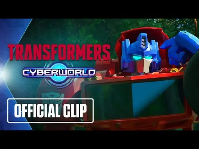 Відео до серіалу Transformers: CYBERWORLD — Transformers: CYBERWORLD First Look | Optimus Vs Grimlock Official Clip | Transformers Official