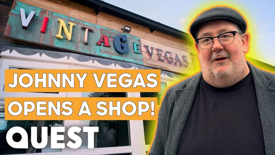 Відео до серіалу Johnny Vegas' Little Shop of Antiques — Johnny Vegas Opens Vintage Vegas Antiques Shop! | Johnny Vegas' Little Shop Of Antiques