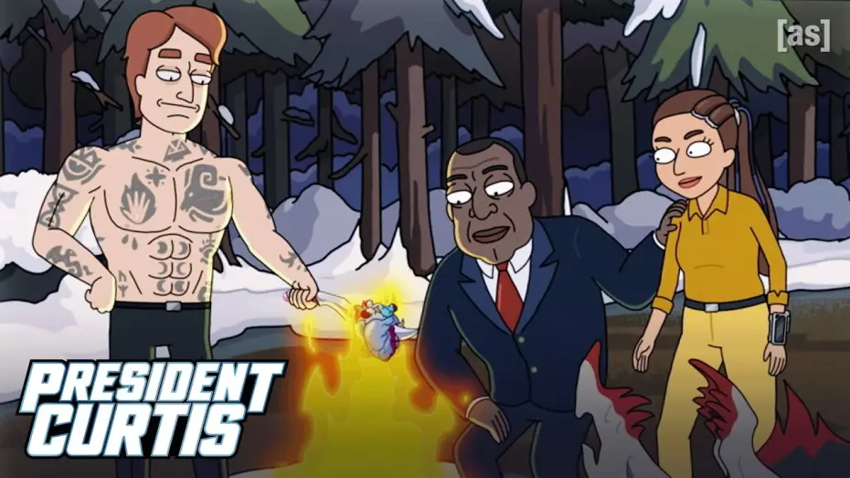 Відео до серіалу Президент Кертіс — Curtis vs. Wendigo
