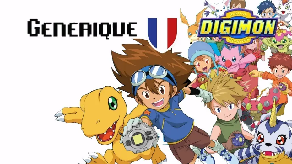 Відео до серіалу Пригоди діґімонів — Generique FR - Digimon