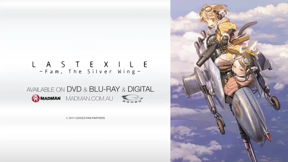 Відео до серіалу Останній вигнанець — Last Exile -Fam, The Silver Wing- Official Trailer