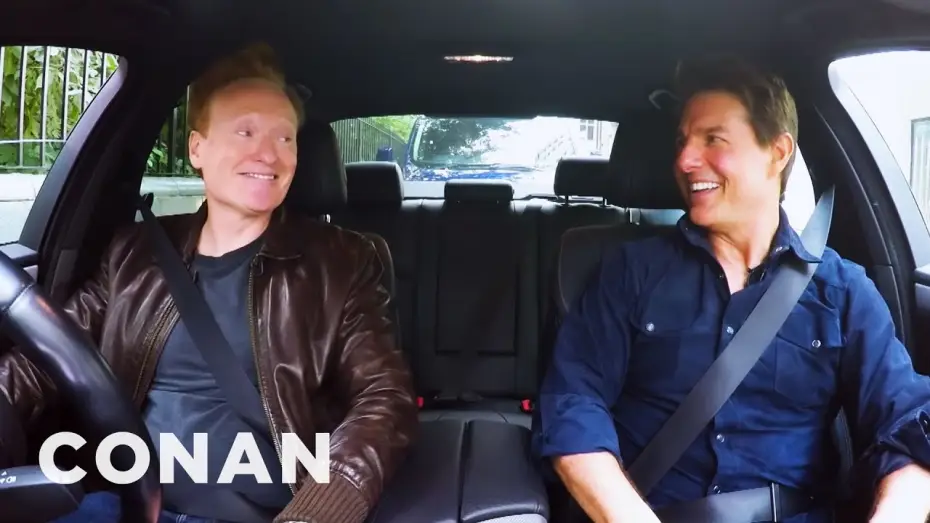 Видео к сериалу Конан — Conan Drives With Tom Cruise