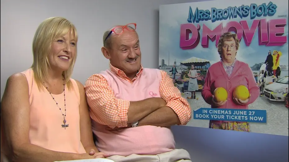 Відео до серіалу Mrs Brown's Boys — Mrs Browns Boys D'Movie - Brendan O'Carroll & Jennifer Gibney Interview