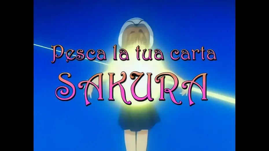 Відео до серіалу Картоловка Сакура — PESCA LA TUA CARTA SAKURA - videosigla TV - BASE MUSICALE CON CORI