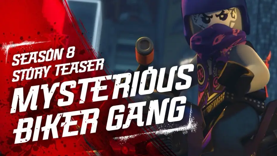 Відео до серіалу Ніндзяґо: Майстри Спінджицу — Mysterious Biker Gang - LEGO NINJAGO - Sons of Garmadon Season 8 Teaser