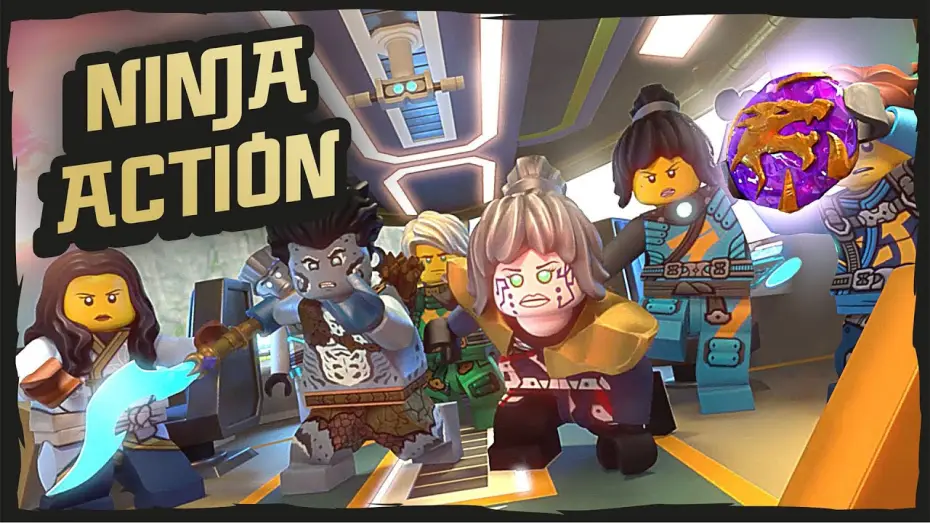 Відео до серіалу Ніндзяґо: Майстри Спінджицу — NINJAGO Seabound | Ninja Action | LEGO Family Entertainment