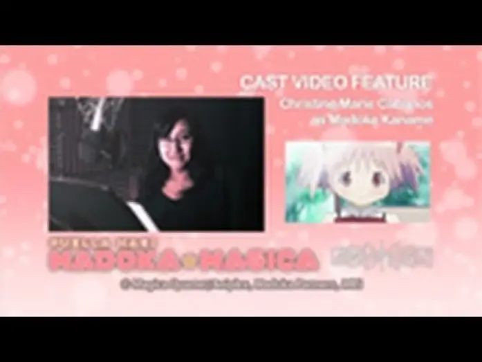 Відео до серіалу Дівчинка-чарівниця Мадока Маґіка — English Cast Video: Madoka Kaname