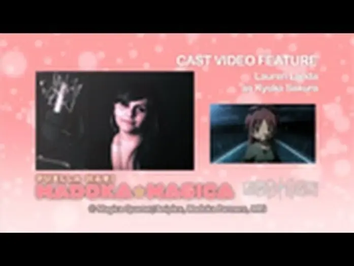 Відео до серіалу Дівчинка-чарівниця Мадока Маґіка — English Cast Video: Kyoko Sakura