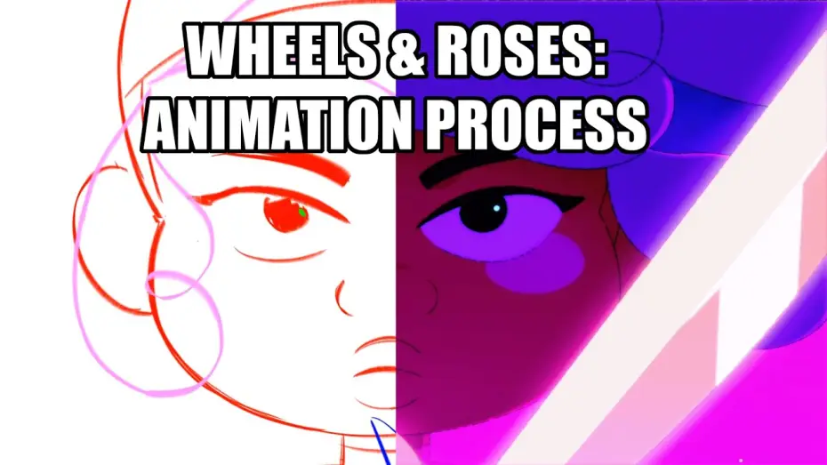 Відео до серіалу Колеса та троянди — WHEELS & ROSES | Animation Process by Li Cree | Orange Blossom Studios