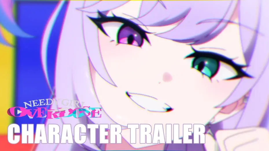 Відео до серіалу NEEDY GIRL OVERDOSE — Purple Lollipop Character Trailer [Subtitled]