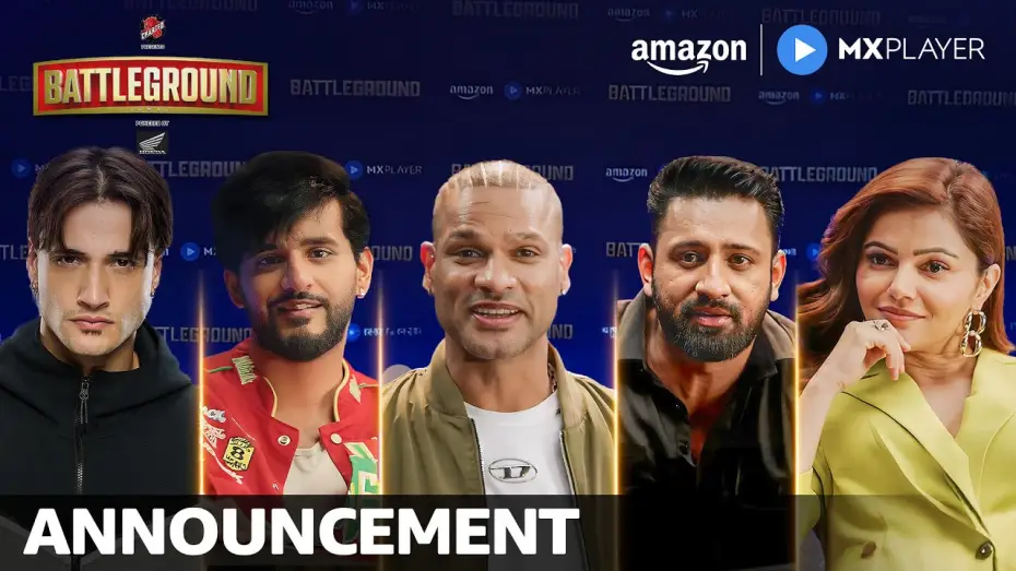 Відео до серіалу Battleground — Battleground Announcement | Shikhar Dhawan, Rajat Dalal, Asim Riaz, Fukra Insaan | Amazon MX Player