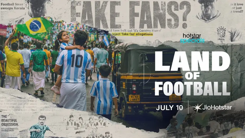 Відео до серіалу Країна футболу — Land of Football | Official Teaser | July 10 | #HotstarSpecials | JioHotstar