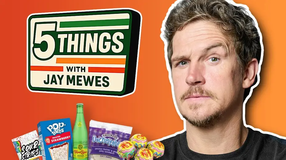Відео до серіалу 5 речей з Джеєм Мьюзом — New Celebrity Interview Show Starring Jay Mewes | 5 Things Trailer