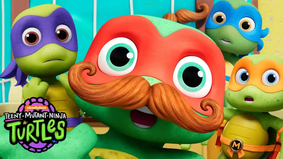 Відео до серіалу Teeny Mutant Ninja Turtles — TEENY MUTANT NINJA TURTLES | Episode 7: Mustache Menaces 🥸 | Full Episode