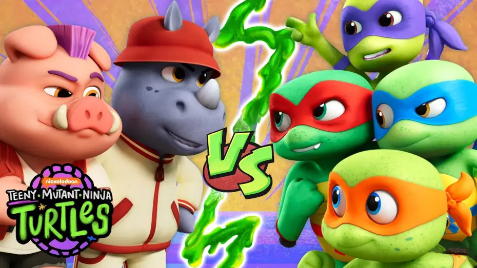 Відео до серіалу Teeny Mutant Ninja Turtles — TEENY MUTANT NINJA TURTLES | Episode 5: The Oozified Boombox 📻 | Full Episode