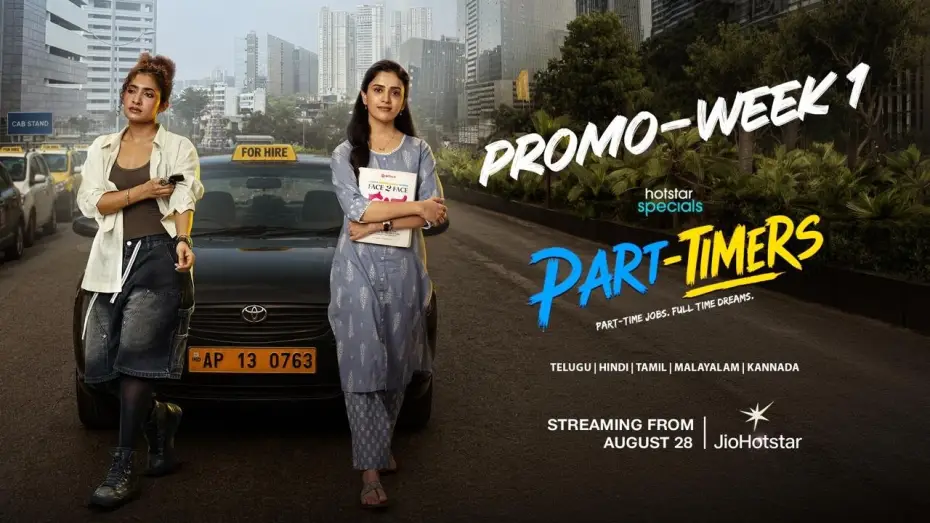 Відео до серіалу Part-Timers — Part-Timers Official Trailer | Streaming from August 28th | Jio Hotstar