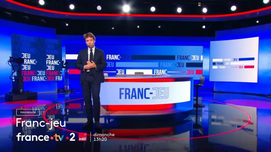 Відео до серіалу Franc-jeu — Franc-jeu, le nouveau magazine politique de France 2, tous les dimanches à 13:20