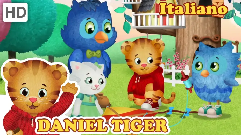 Відео до серіалу Daniel Tiger's Neighborhood — Daniel Tiger in Italiano - Sigla