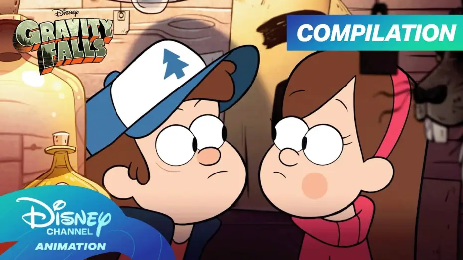 Видео к сериалу Таємниці Ґравіті Фоллс — Every Gravity Falls Season 1 FULL Episodes! 🏕️ | Marathon | Gravity Falls |@disneychannelanimation