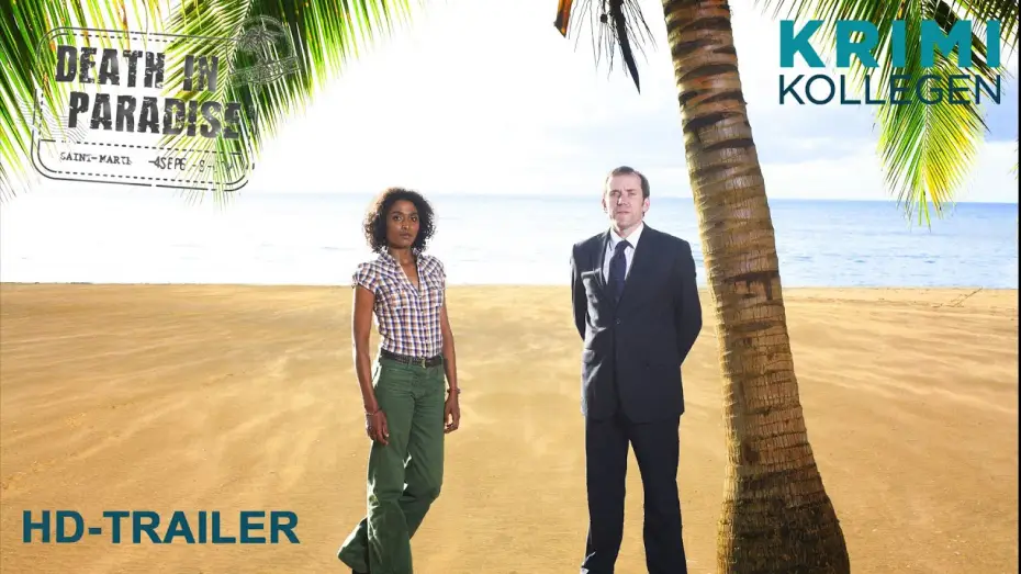 Відео до серіалу Смерть в раю — DEATH IN PARADISE - Staffel 1 - Trailer deutsch [HD] - KrimiKollegen