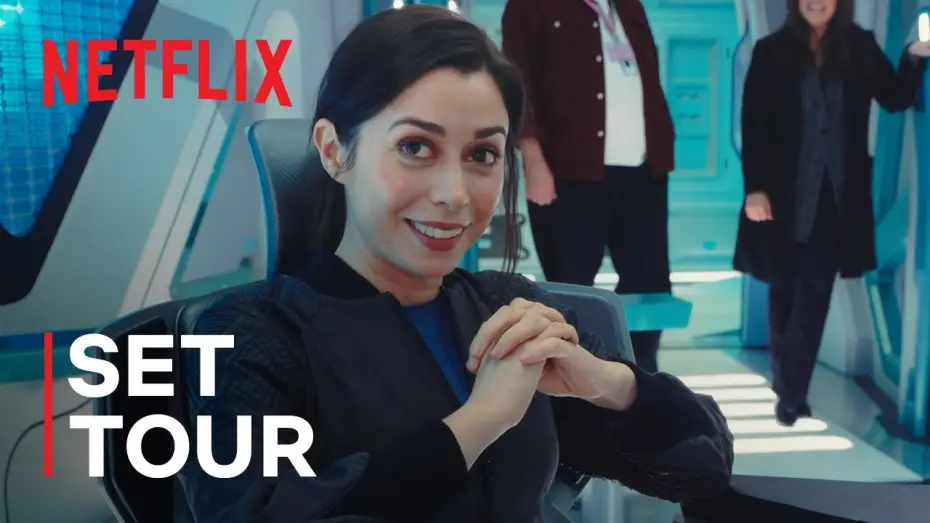 Відео до серіалу Чорне дзеркало — Black Mirror: Season 7 | USS Callister: Into Infinity - Cast Set Tour | Netflix