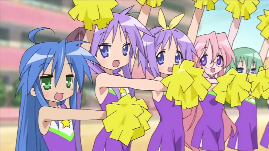 Відео до серіалу Лакі☆Стар — Lucky Star Opening | Motteke! Sailor Fuku (Take It! Sailor Uniform) - Aya Hirano, Emiri Kato, Kaori Fukuhara and Aya Endo